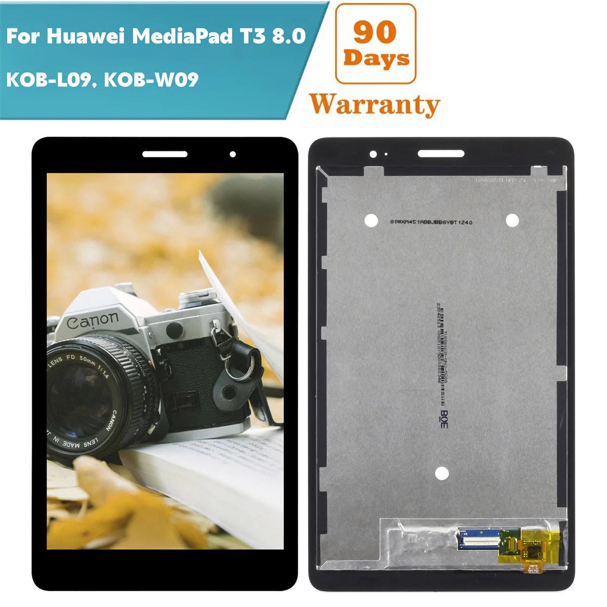 ȭ MediaPad T3 8.0 KOB-L09, KOB-W09 º  8 ġ LCD ÷  ġ ũ Ÿ 